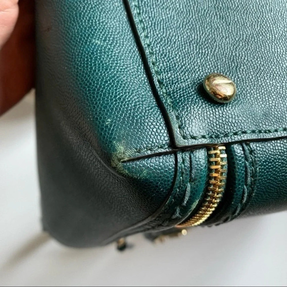 Henri Bendel • Rare Limited Edition Pebble Green A List Satchel - Picture 5 of 15